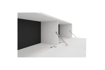 TV-taso Alberto 150x38x50 cm, Valkoinen - 150x38x50 cm, Valkoinen - Huonekalut - TV- & Mediakalusteet - Tv taso & Mediataso