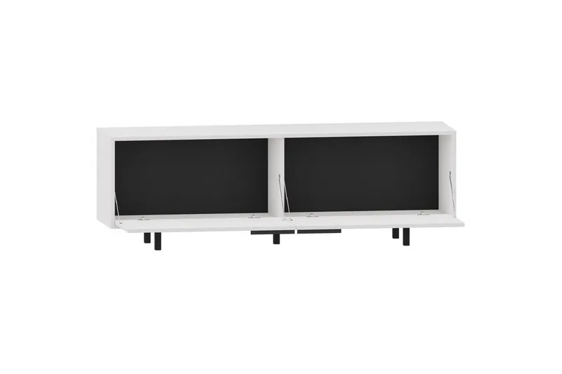 TV-taso Alberto 150x38x50 cm, Valkoinen - 150x38x50 cm, Valkoinen - Huonekalut - TV- & Mediakalusteet - Tv taso & Mediataso