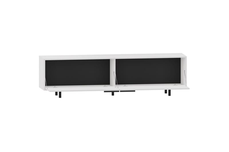 TV-taso Alberto 180x38x50 cm, Valkoinen - 180x38x50 cm, Valkoinen - Huonekalut - TV- & Mediakalusteet - Tv taso & Mediataso