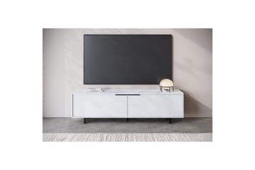 TV-taso Alberto 180x38x50 cm, Valkoinen - 180x38x50 cm, Valkoinen - Huonekalut - TV- & Mediakalusteet - Tv taso & Mediataso