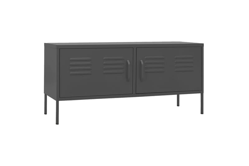 TV-taso antrasiitti 105x35x50 cm teräs - Huonekalut - TV- & Mediakalusteet - Tv taso & Mediataso