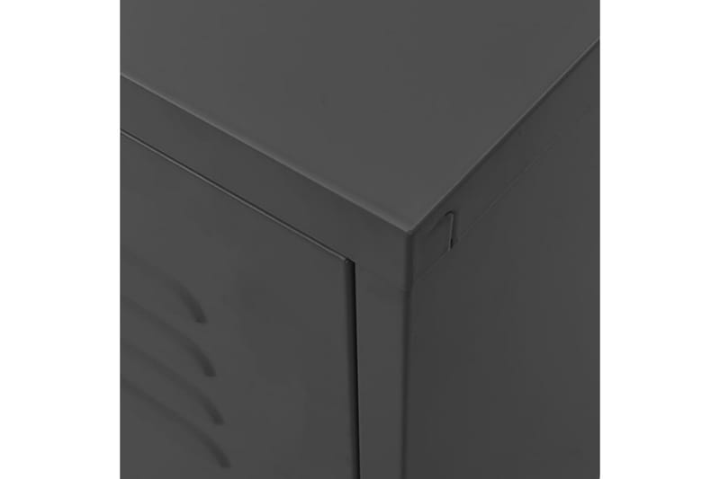 TV-taso antrasiitti 105x35x50 cm teräs - Huonekalut - TV- & Mediakalusteet - Tv taso & Mediataso