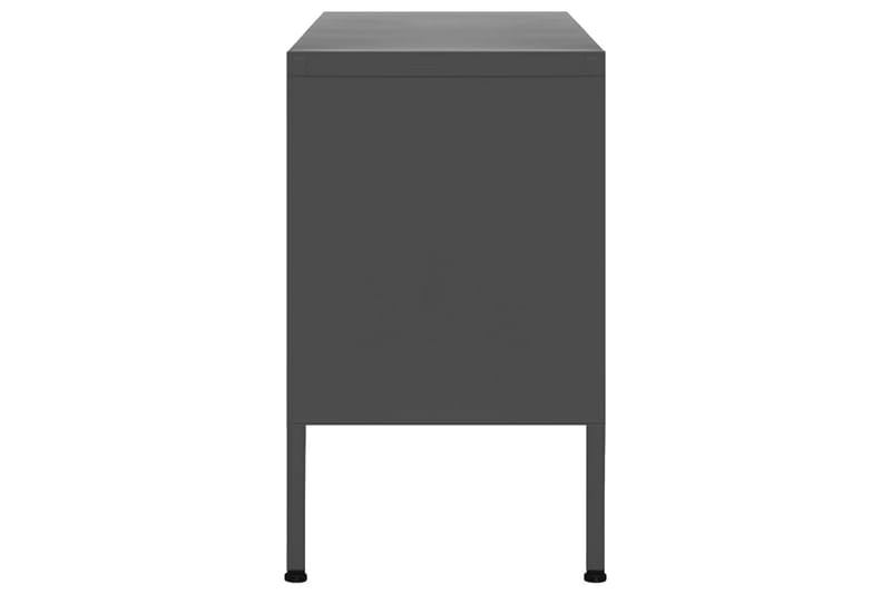 TV-taso antrasiitti 105x35x50 cm teräs - Huonekalut - TV- & Mediakalusteet - Tv taso & Mediataso