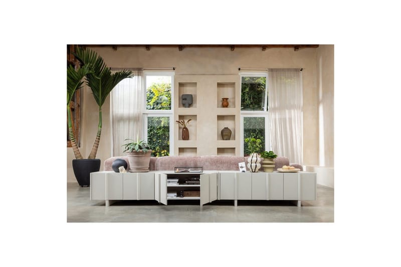 TV-taso Basu - Pöly, 152 cm - Huonekalut - TV- & Mediakalusteet - TV-kaappi