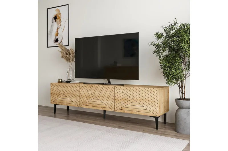 TV-taso Botswana Safidoniritammi - Safidoniritammi - Huonekalut - TV- & Mediakalusteet - Tv taso & Mediataso