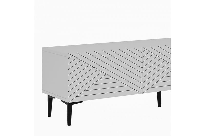 TV-taso Botswana Valkoinen - Valkoinen - Huonekalut - TV- & Mediakalusteet - Tv taso & Mediataso