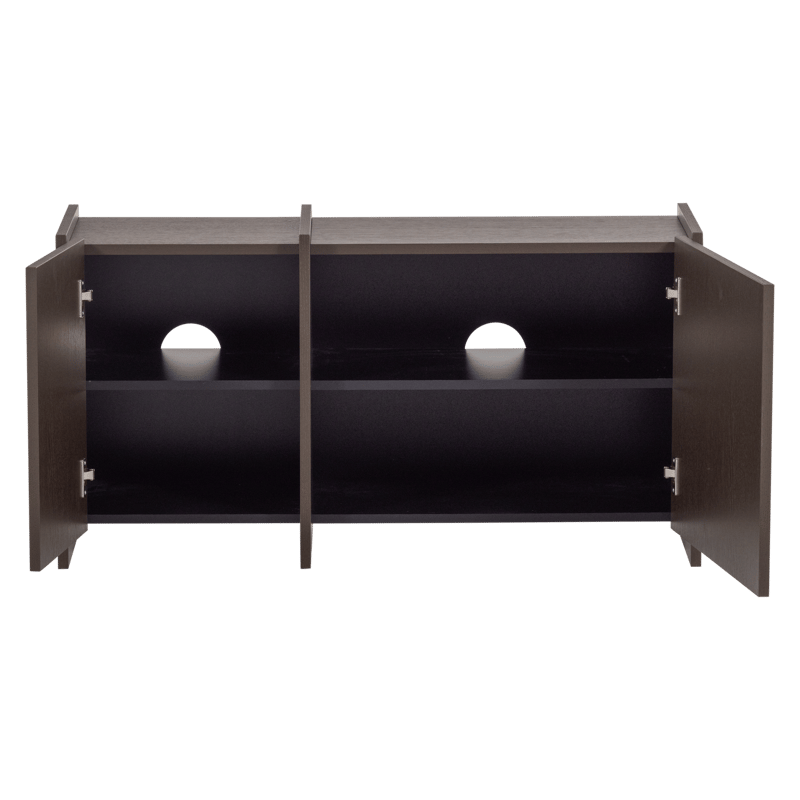 TV-taso Brock 102 cm - Keskiruskea - Huonekalut - TV- & Mediakalusteet - TV-kaappi