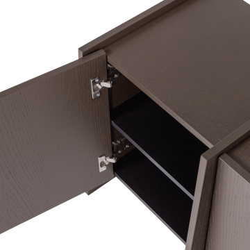 TV-taso Brock 102 cm - Keskiruskea - Huonekalut - TV- & Mediakalusteet - Tv taso & Mediataso