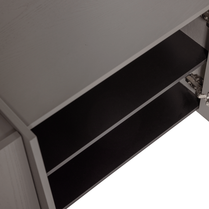 TV-taso Brock 102 cm - Lämminharmaa - Huonekalut - TV- & Mediakalusteet - TV-kaappi