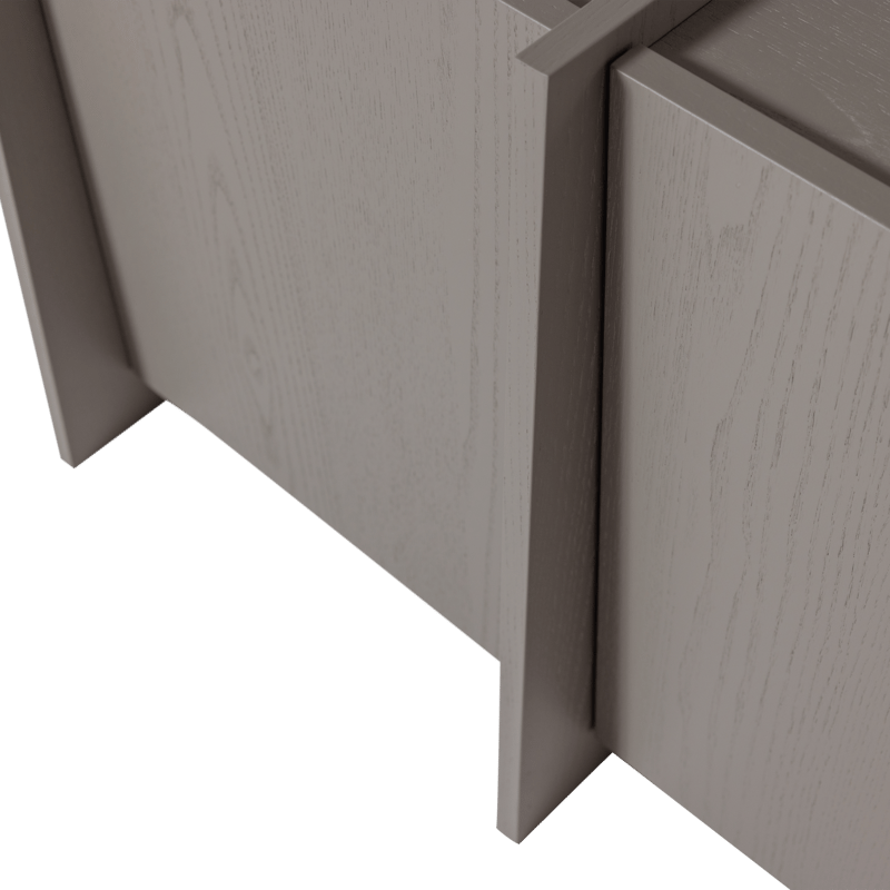 TV-taso Brock 102 cm - Lämminharmaa - Huonekalut - TV- & Mediakalusteet - TV-kaappi