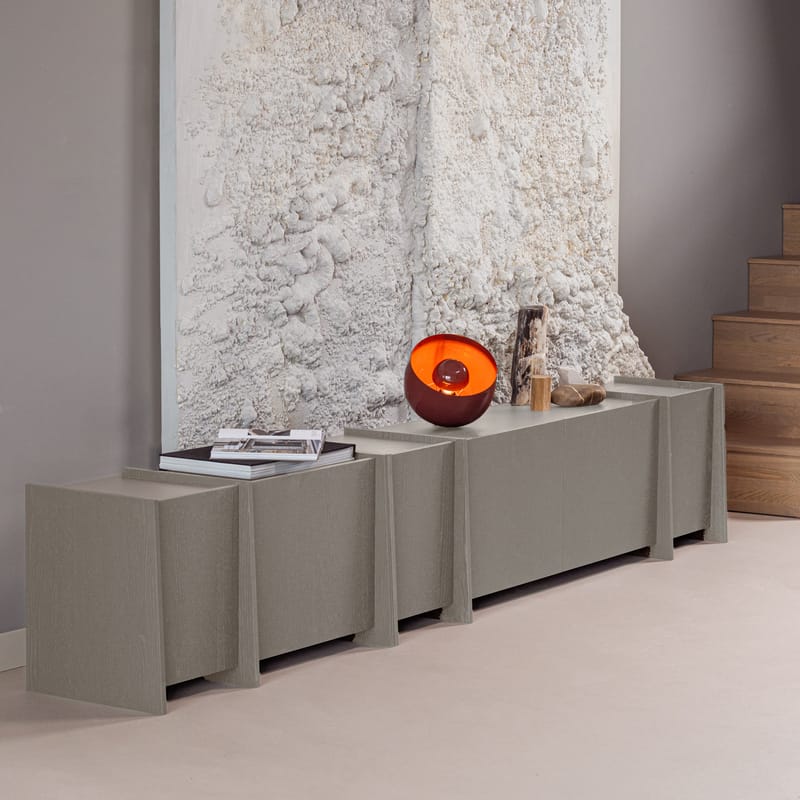 TV-taso Brock 102 cm - Lämminharmaa - Huonekalut - TV- & Mediakalusteet - TV-kaappi