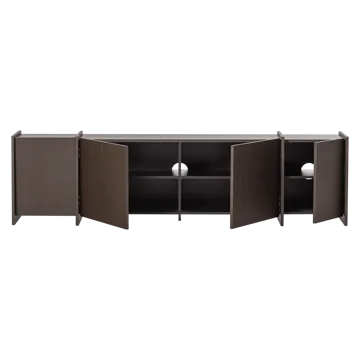 TV-taso Brock 200 cm - Keskiruskea - Huonekalut - TV- & Mediakalusteet - Tv taso & Mediataso