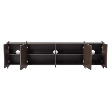 TV-taso Brock 200 cm - Keskiruskea - Huonekalut - TV- & Mediakalusteet - Tv taso & Mediataso