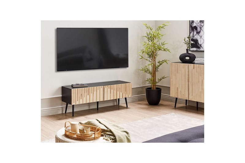 TV-taso Dalcross - Huonekalut - TV- & Mediakalusteet - Tv taso & Mediataso