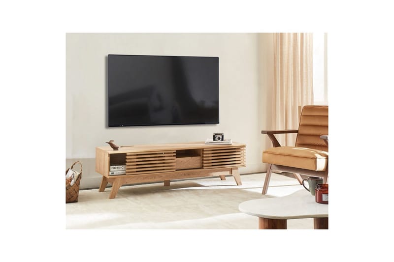 TV-taso Detroit II - Huonekalut - TV- & Mediakalusteet - Tv taso & Mediataso