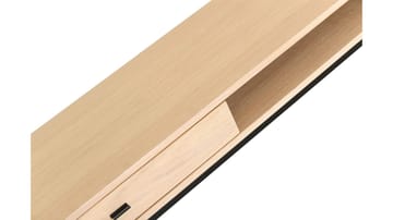 TV-taso Eiknor 180 cm - Valkopigmentoitu tammiviilu - Huonekalut - TV- & Mediakalusteet - Tv taso & Mediataso