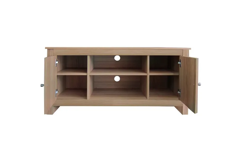 TV-taso Emerald 120x39x58 cm, Luonto - 120x39x58 cm, Luonto - Huonekalut - TV- & Mediakalusteet - Tv taso & Mediataso