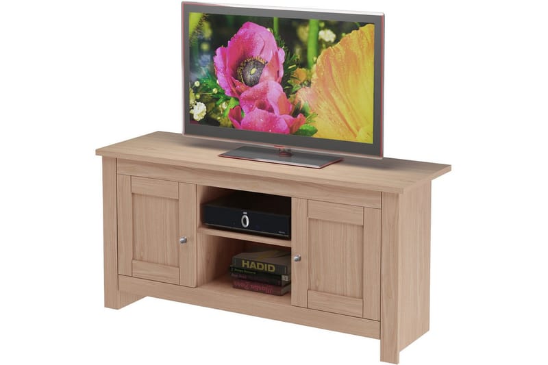 TV-taso Emerald 120x39x58 cm, Luonto - 120x39x58 cm, Luonto - Huonekalut - TV- & Mediakalusteet - Tv taso & Mediataso