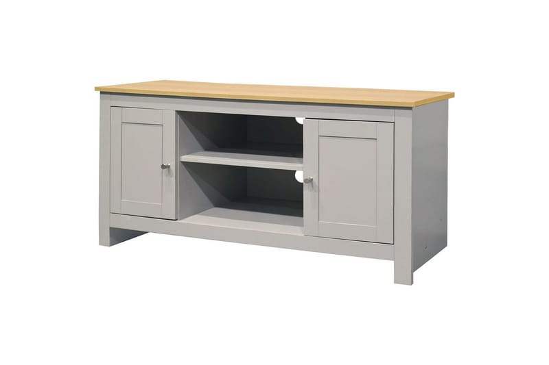 TV-taso Emerald 120x39x58 cm, Luonto/harmaa - 120x39x58 cm, Luonto/harmaa - Huonekalut - TV- & Mediakalusteet - Tv taso & Mediataso