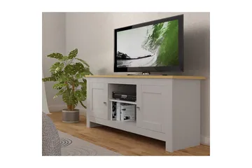TV-taso Emerald 120x39x58 cm, Luonto/harmaa - 120x39x58 cm, Luonto/harmaa - Huonekalut - TV- & Mediakalusteet - Tv taso & Mediataso