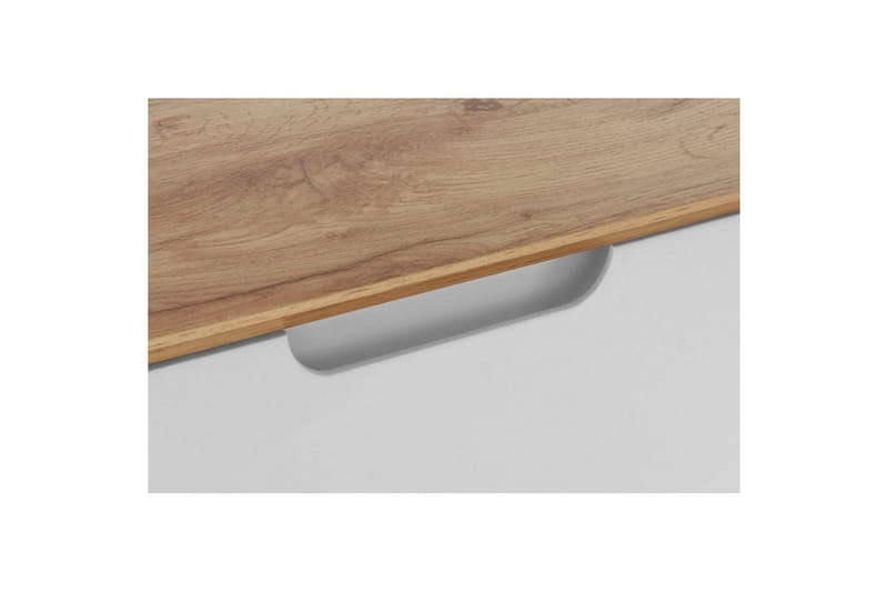 TV-taso Ezra Wotan tammi/Valkoinen - Wotan tammi/Valkoinen - Huonekalut - TV- & Mediakalusteet - Tv taso & Mediataso