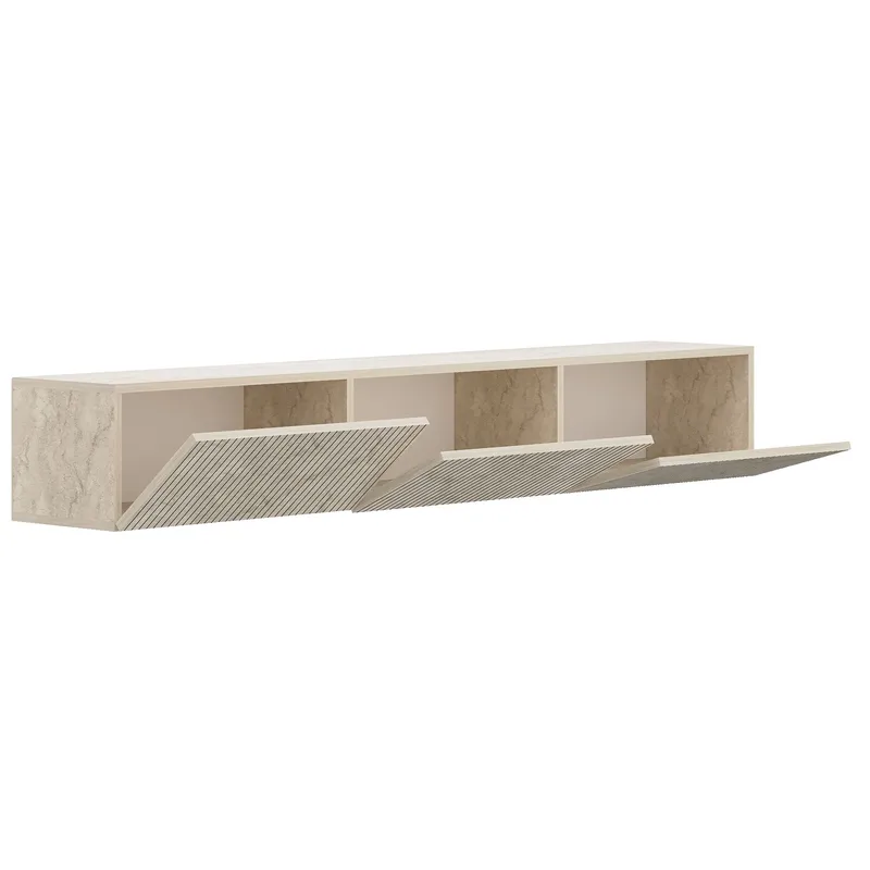TV-taso Hanah Home Ada (180 x 28,6 x 31,4 cm) Travertiini - Travertiini - Huonekalut - TV- & Mediakalusteet - Tv taso & Mediataso