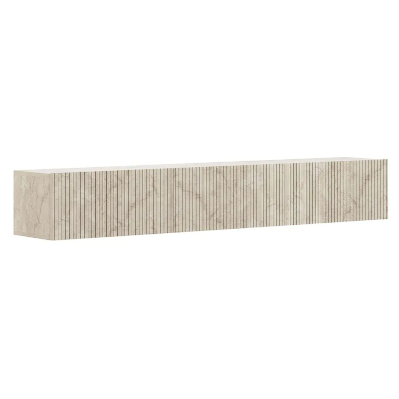 TV-taso Hanah Home Ada (180 x 28,6 x 31,4 cm) Travertiini - Travertiini - Huonekalut - TV- & Mediakalusteet - Tv taso & Mediataso
