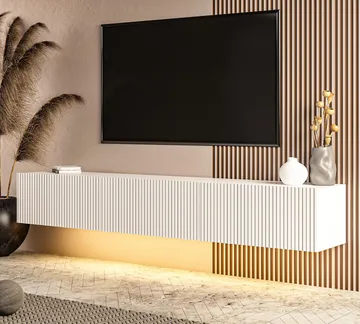 TV-taso Hanah Home Ada (180 x 28,6 x 31,4 cm) Valkoinen - Valkoinen - Huonekalut - TV- & Mediakalusteet - Tv taso & Mediataso