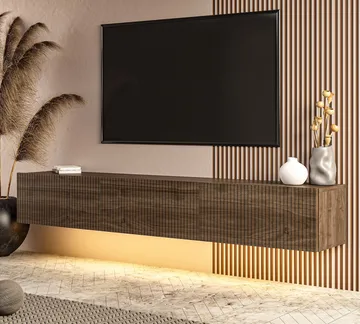 TV-taso Hanah Home Ada (180 x 28,6 x 31,4 cm) Pähkinä - Pähkinä - Huonekalut - TV- & Mediakalusteet - Tv taso & Mediataso