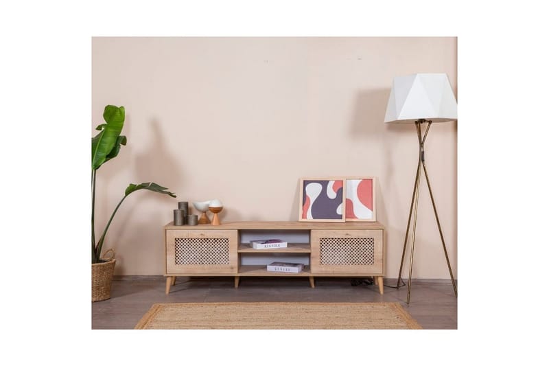 TV-taso Hanhi Tammi - Tammi - Huonekalut - TV- & Mediakalusteet - Tv taso & Mediataso