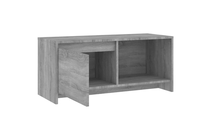 TV-taso harmaa Sonoma tammi 90x35x40 cm lastulevy - Harmaa - Huonekalut - TV- & Mediakalusteet - Tv taso & Mediataso