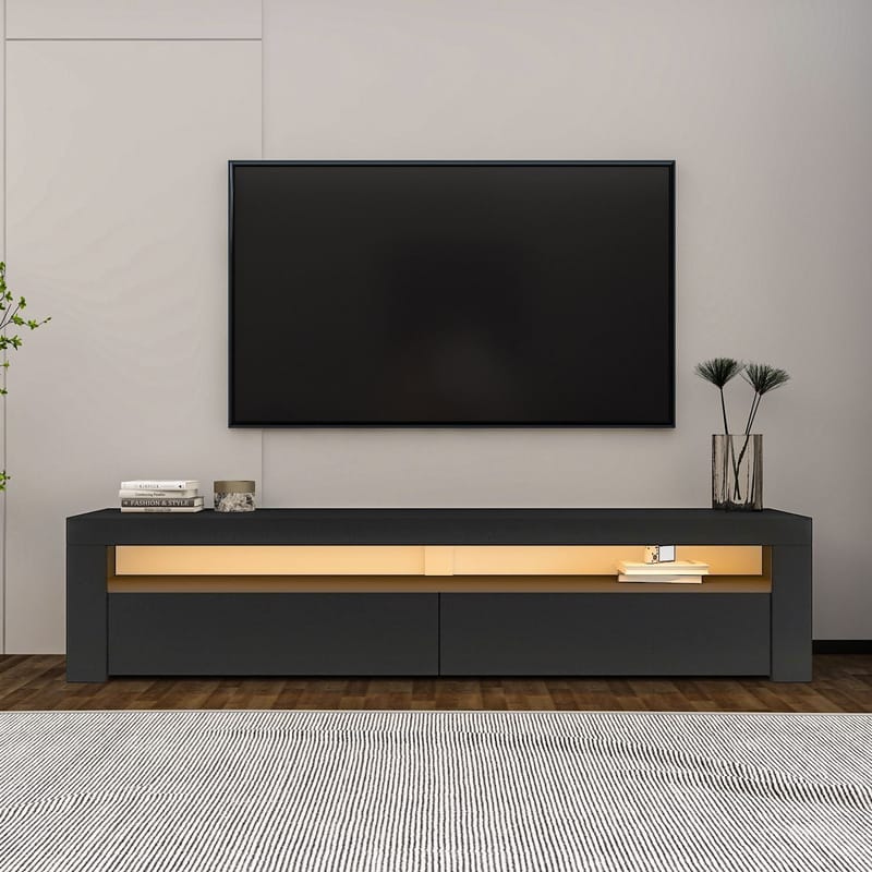 TV-taso Homitis Bati (150 x 46,8 x 36,8 cm) Antrasiitti - Huonekalut - TV- & Mediakalusteet - Tv taso & Mediataso