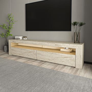 TV-taso Homitis Bati (150 x 46,8 x 36,8 cm) Travertiini - Huonekalut - TV- & Mediakalusteet - Tv taso & Mediataso