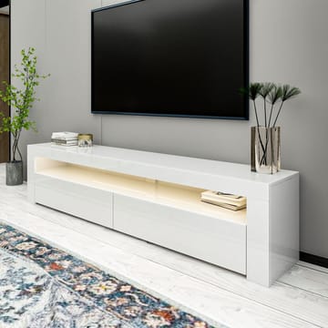 TV-taso Homitis Bati (150 x 46,8 x 36,8 cm) Valkoinen - Huonekalut - TV- & Mediakalusteet - Tv taso & Mediataso