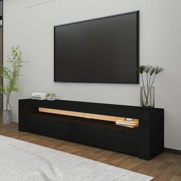 TV-taso Homitis Bati (150 x 46,8 x 36,8 cm) Puunmusta - Huonekalut - TV- & Mediakalusteet - Tv taso & Mediataso