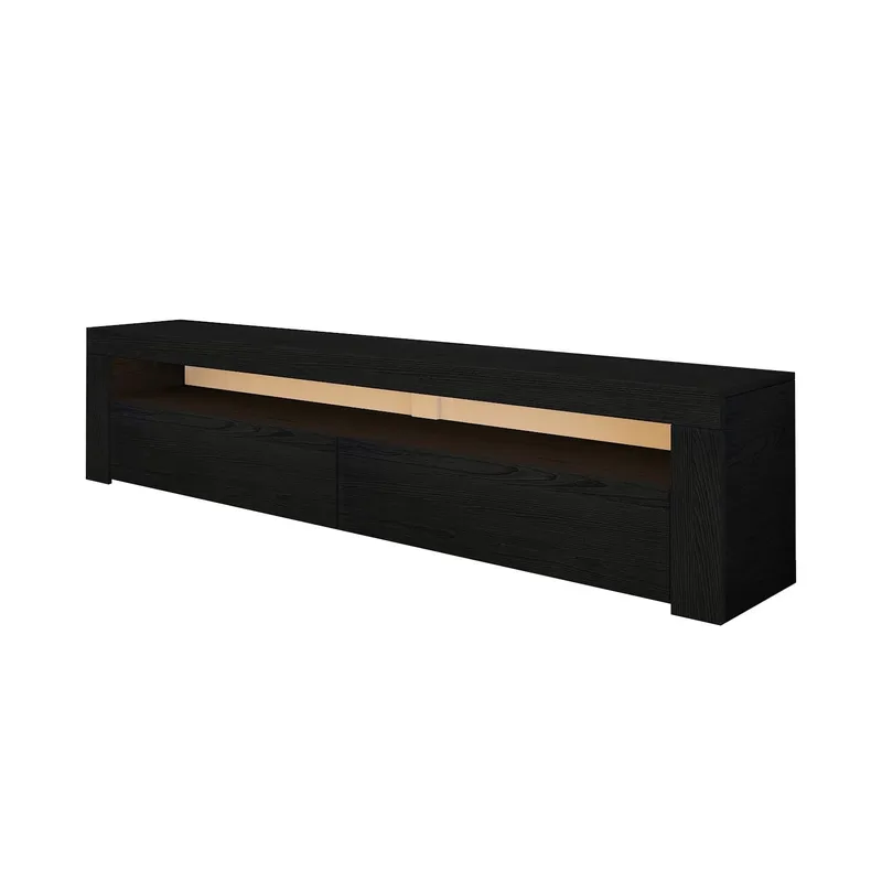 TV-taso Homitis Bati (150 x 46,8 x 36,8 cm) Puunmusta, undefined