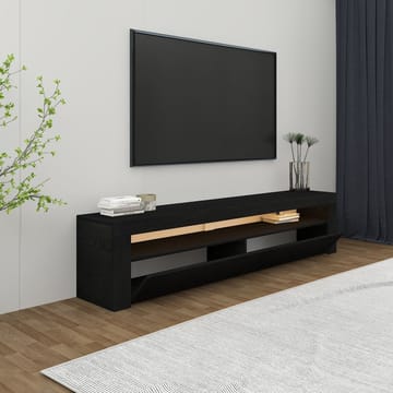 TV-taso Homitis Bati (150 x 46,8 x 36,8 cm) Puunmusta - Huonekalut - TV- & Mediakalusteet - Tv taso & Mediataso