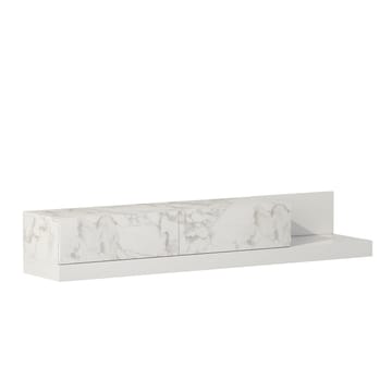 TV-taso Homitis Major (180 x 30 x 37 cm) Marmo-marmori valkoinen - Marmo Marble ja valkoinen - Huonekalut - TV- & Mediakalusteet - Tv taso & Mediataso