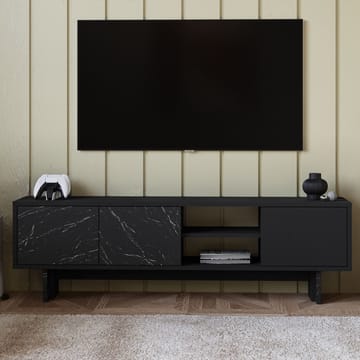 TV-taso Homitis Ravello (150 x 45 x 30 cm) Musta marmori - Huonekalut - TV- & Mediakalusteet - Tv taso & Mediataso