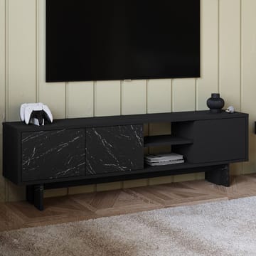 TV-taso Homitis Ravello (150 x 45 x 30 cm) Musta marmori - Huonekalut - TV- & Mediakalusteet - Tv taso & Mediataso