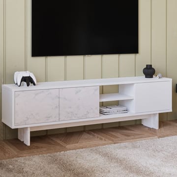 TV-taso Homitis Ravello (150 x 45 x 30 cm) Valkoinen marmori - Huonekalut - TV- & Mediakalusteet - Tv taso & Mediataso