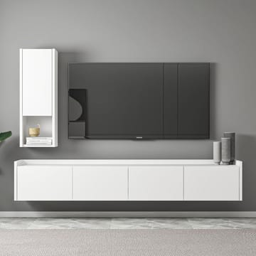 TV-taso Homitis Sema (160 x 35 x 29,6 cm) Valkoinen - Huonekalut - TV- & Mediakalusteet - Tv taso & Mediataso