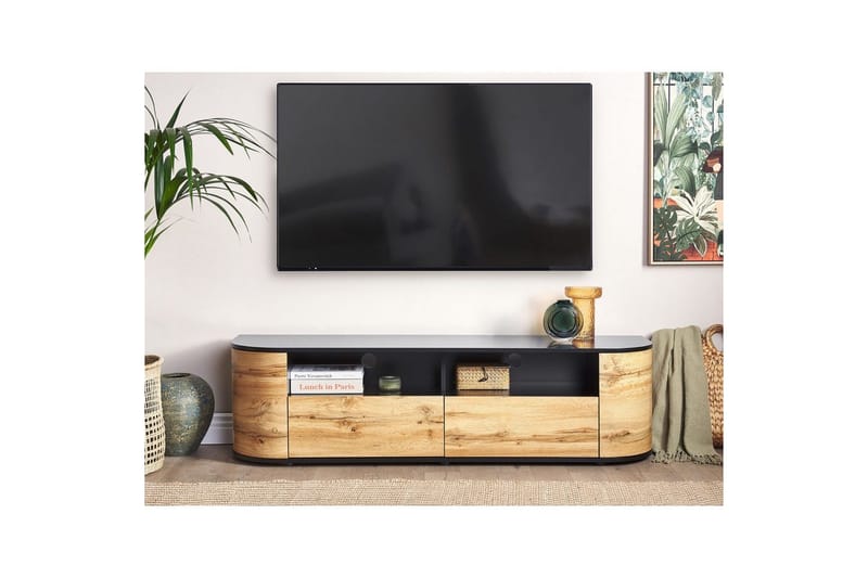 TV-taso Jerome - Huonekalut - TV- & Mediakalusteet - Tv taso & Mediataso