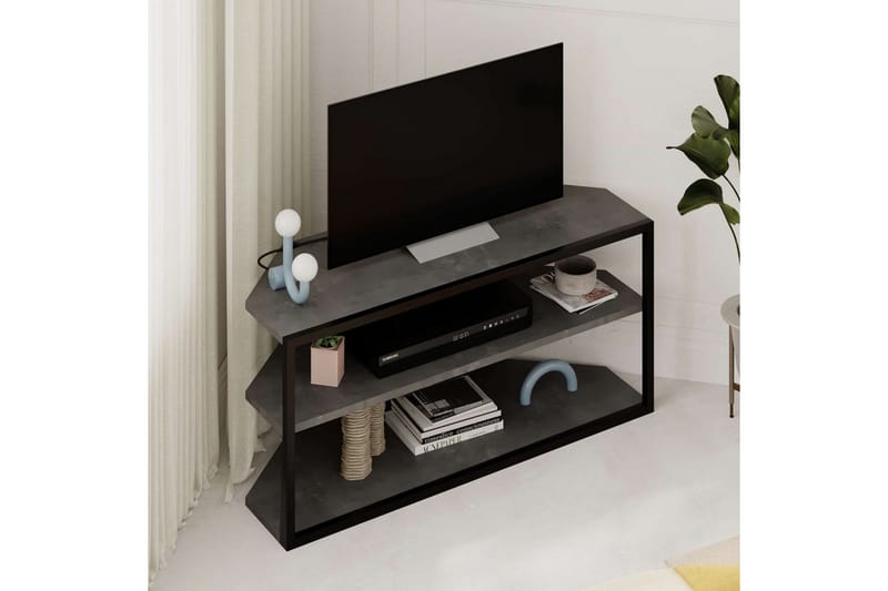 TV-taso Kaiku Retro harmaa - Retro harmaa - Huonekalut - TV- & Mediakalusteet - Tv taso & Mediataso