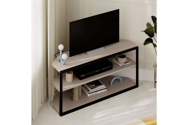 TV-taso Kaiku Vaalea Mokkanahka - Vaalea Mokkanahka - Huonekalut - TV- & Mediakalusteet - Tv taso & Mediataso