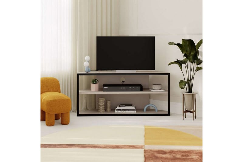 TV-taso Kaiku Vaalea Mokkanahka - Vaalea Mokkanahka - Huonekalut - TV- & Mediakalusteet - Tv taso & Mediataso