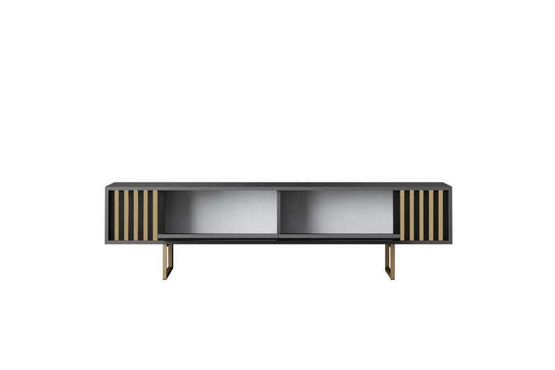 TV-taso Kultalinja Antrasiitti / Kulta - Antrasiitti / Kulta - Huonekalut - TV- & Mediakalusteet - Tv taso & Mediataso