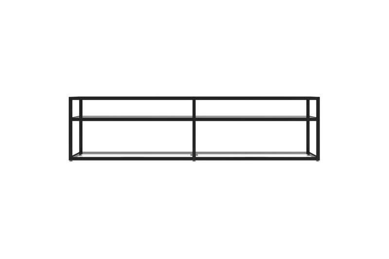 TV-taso läpikuultava 160x40x40,5 cm karkaistu lasi - Läpinäkyvä - Huonekalut - TV- & Mediakalusteet - Tv taso & Mediataso