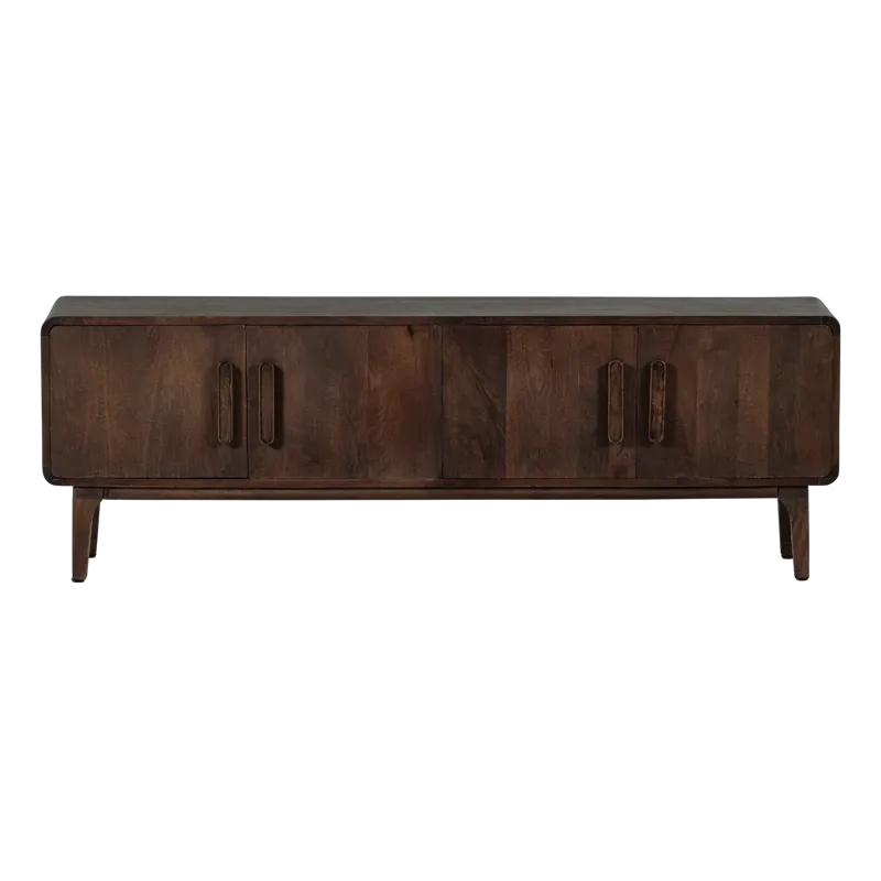 TV-taso Liya 150 cm, Tummanruskea