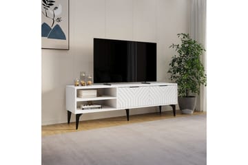 TV-taso Lyven Valkoinen - Valkoinen - Huonekalut - TV- & Mediakalusteet - Tv taso & Mediataso